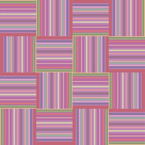 Fabric ornament. Seamless tartan pattern Square geometric background vector