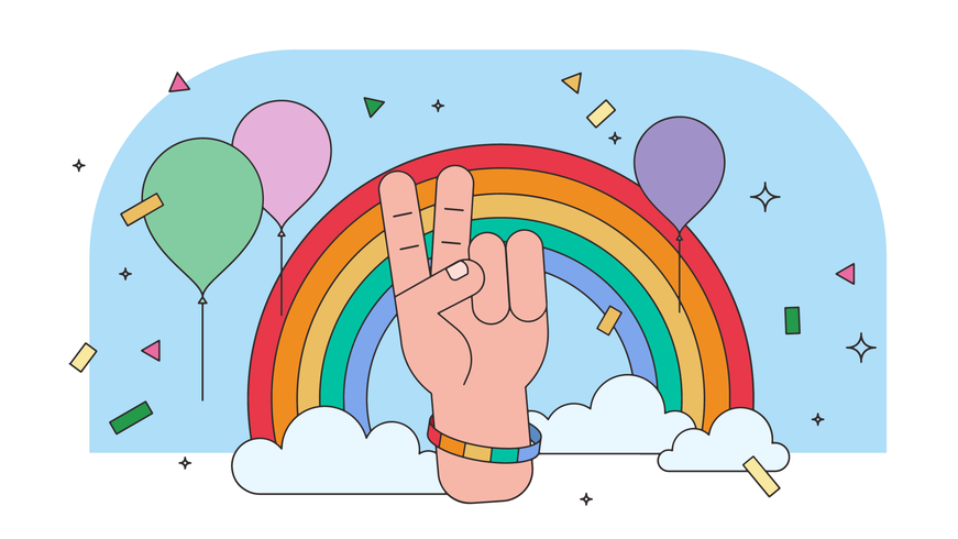 Pride Parade Vector