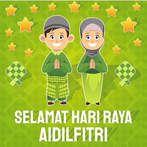 Hari Raya vector