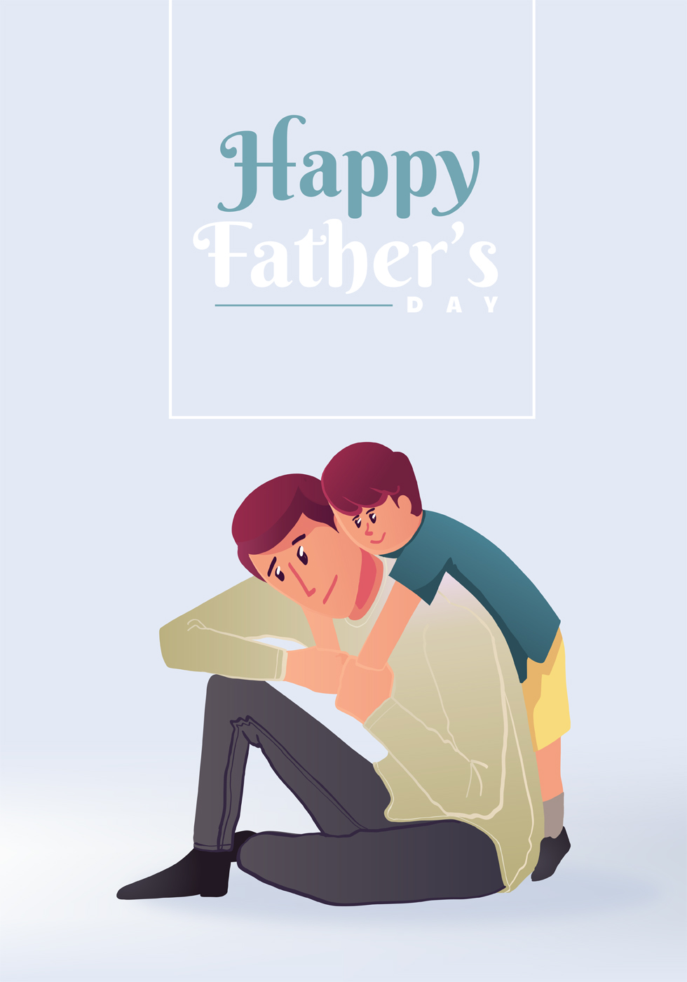 Download Happy Father's Day Vector Design - Download Free Vectors ...