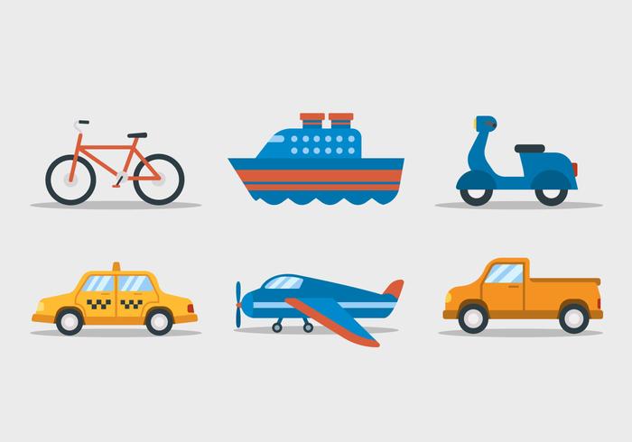 Transportation Clipart vector