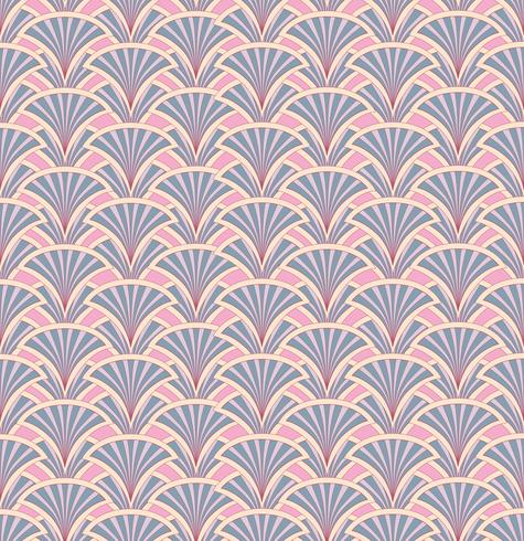 Oriental flower pattern Abstract floral ornament Swirl fabric background vector