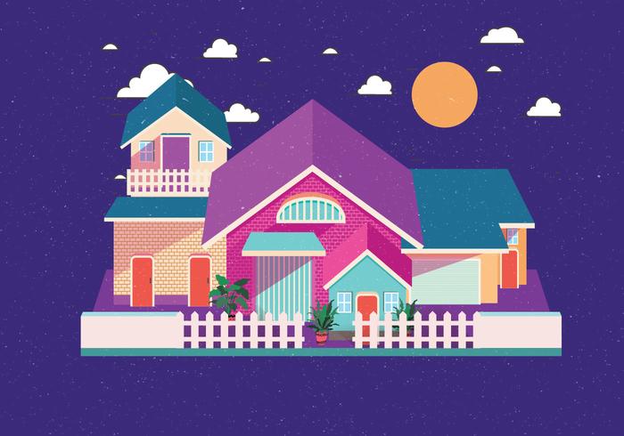 Isometric House Vol 3 Vector