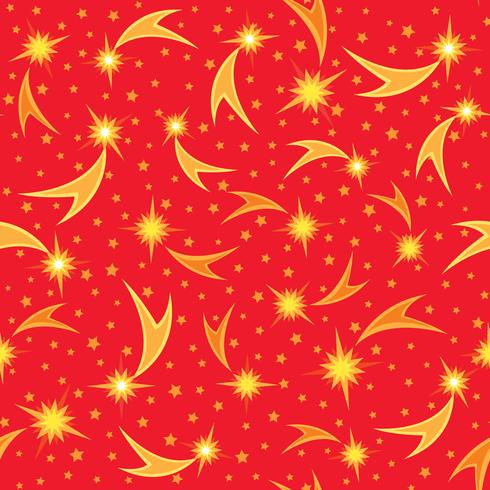 Holiday seamless pattern. Christmas star background. Snow ornament vector