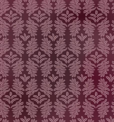 Seamless flower pattern Abstract floral ornament. Oriental fabric texture vector