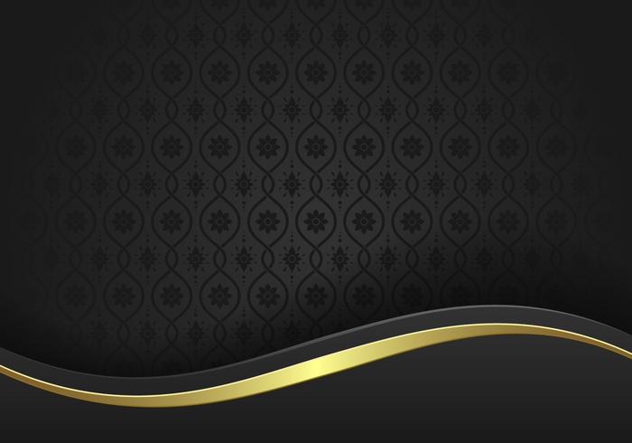 Graceful Black Background vector