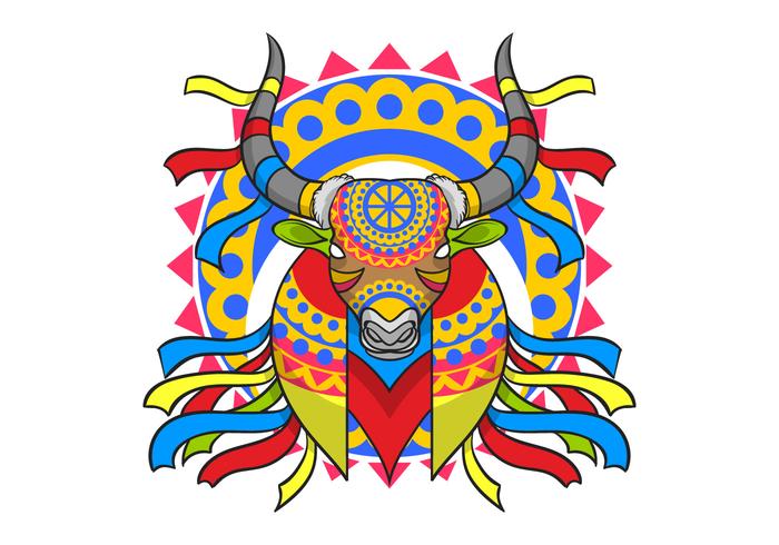 Bumba Meu Boi Bull Clipart vector
