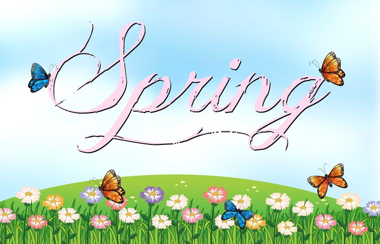 Spring vector