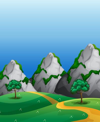 Mountain vector