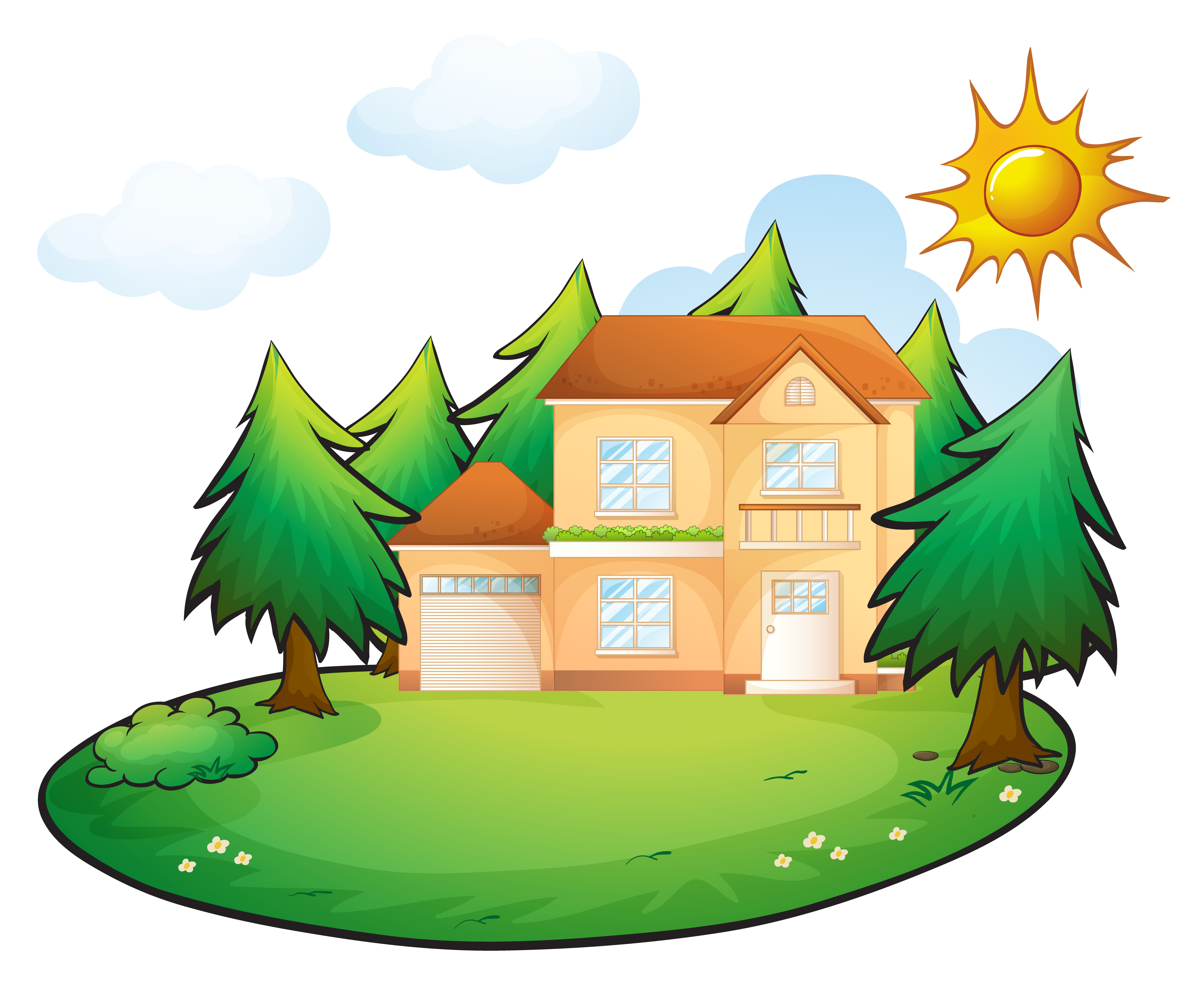 a house 525368 Vector Art at Vecteezy