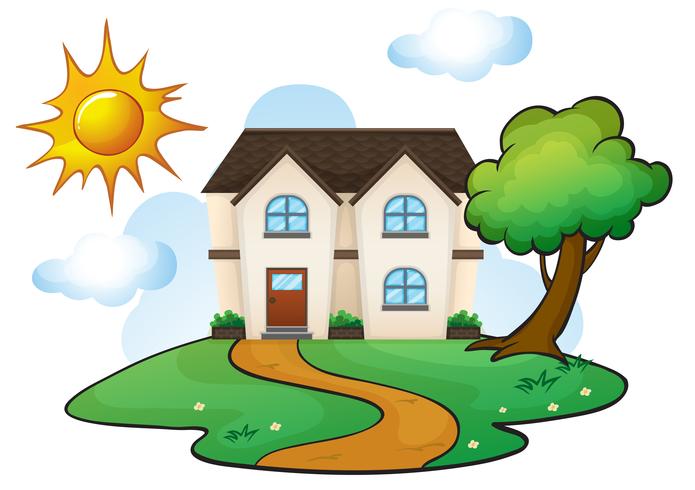 a house vector
