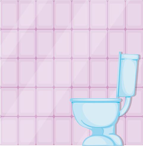 A toilet bowl in toilet vector