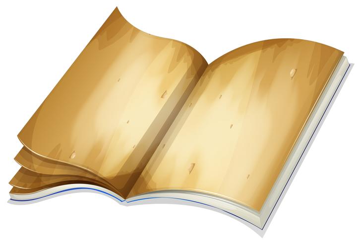 An old book vector