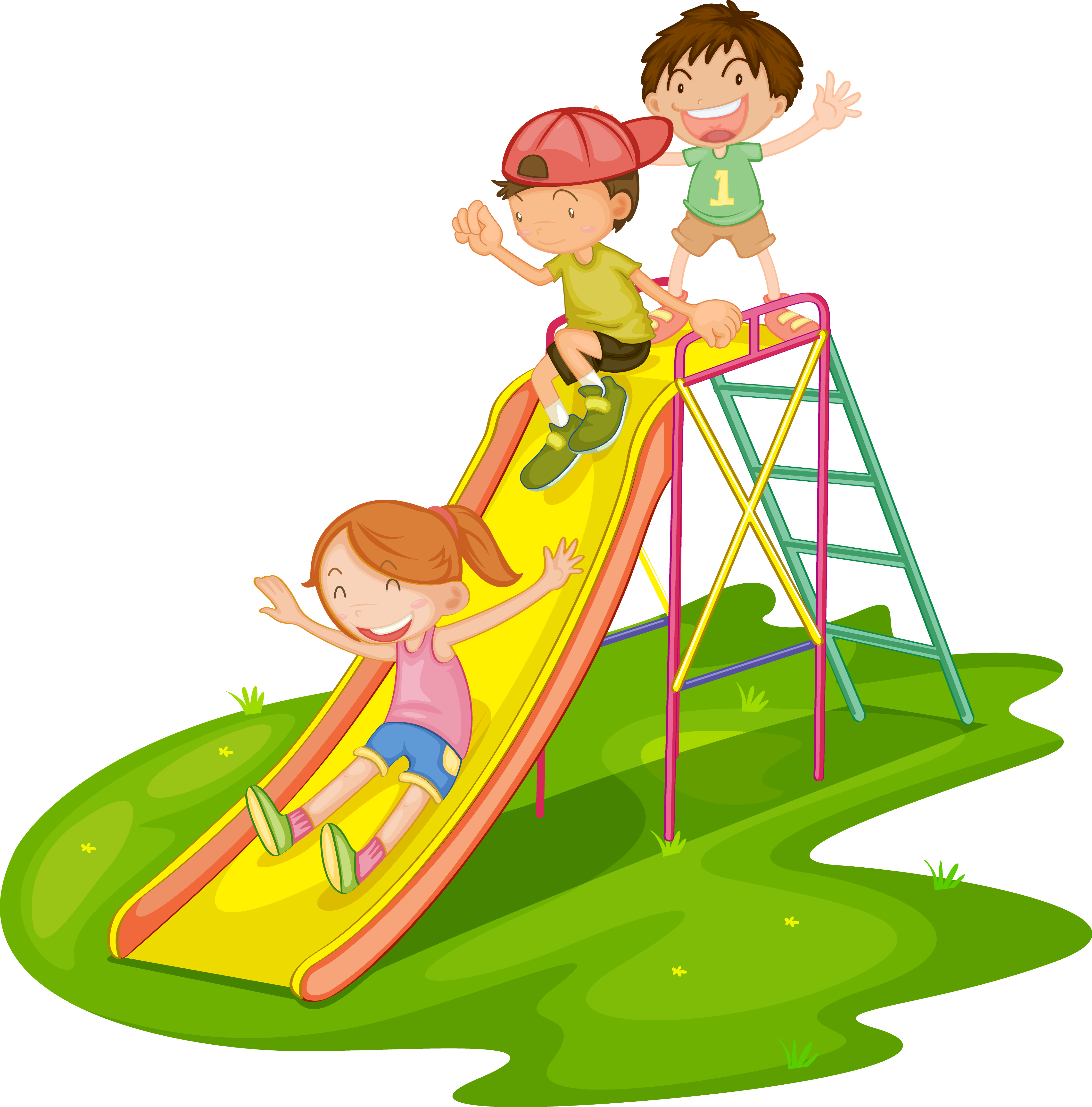 Kids At A Park Download Free Vectors Clipart Graphics Vector Art