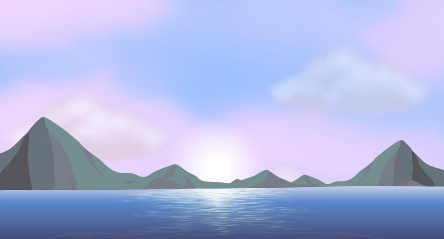 An ocean 526025 Vector Art at Vecteezy
