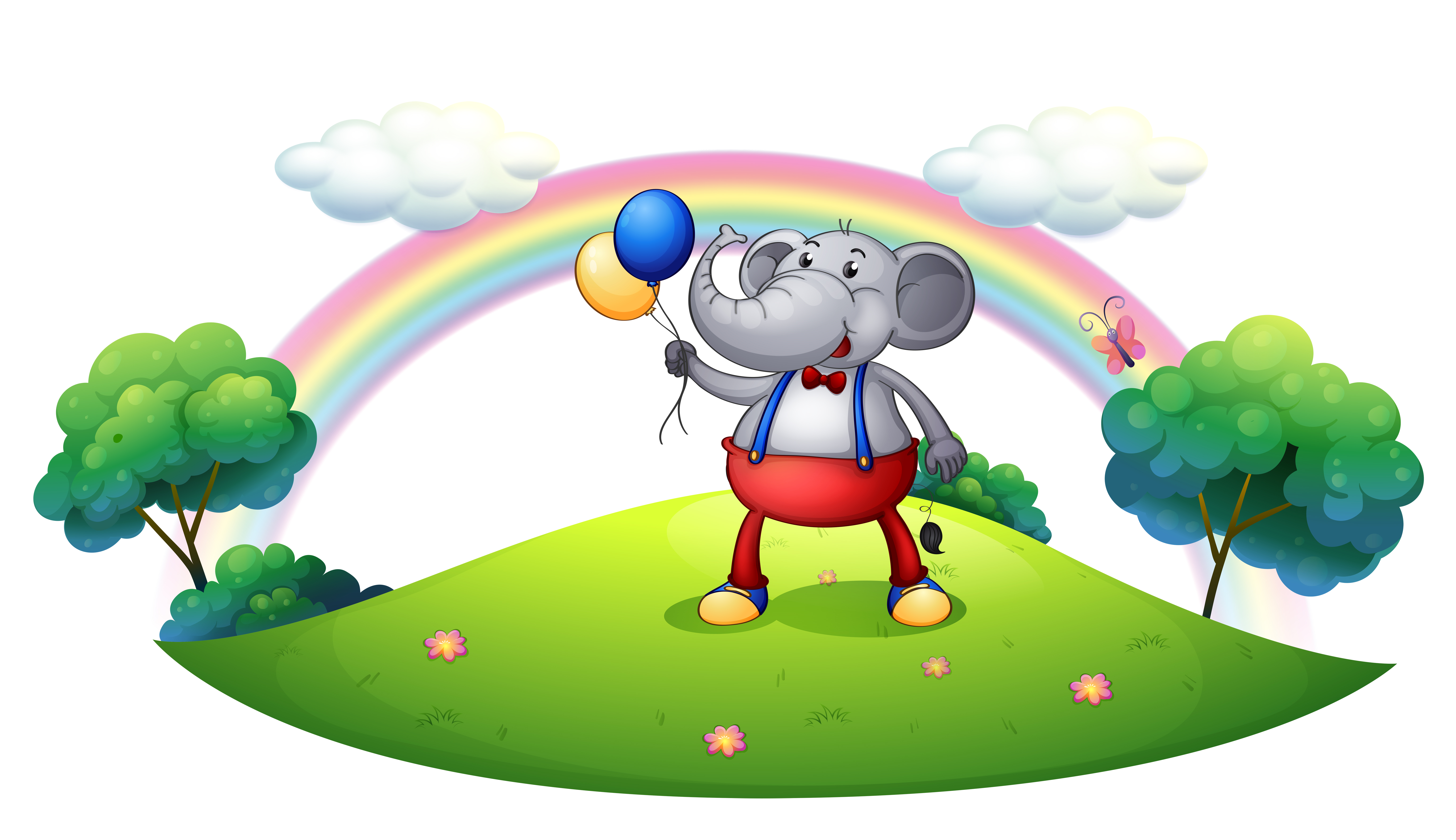 Free Free 304 Elephant With Balloon Svg SVG PNG EPS DXF File