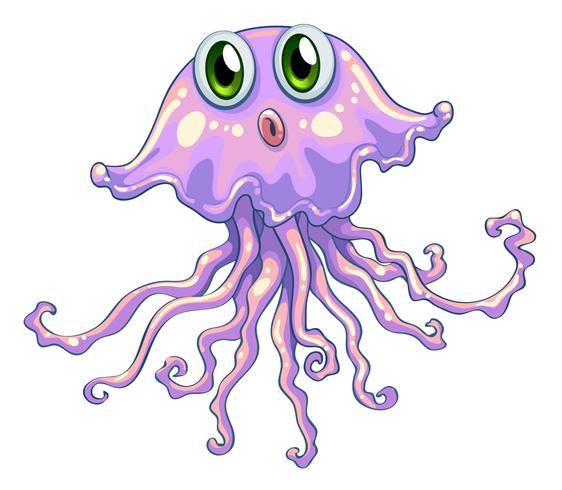 An octopus  vector