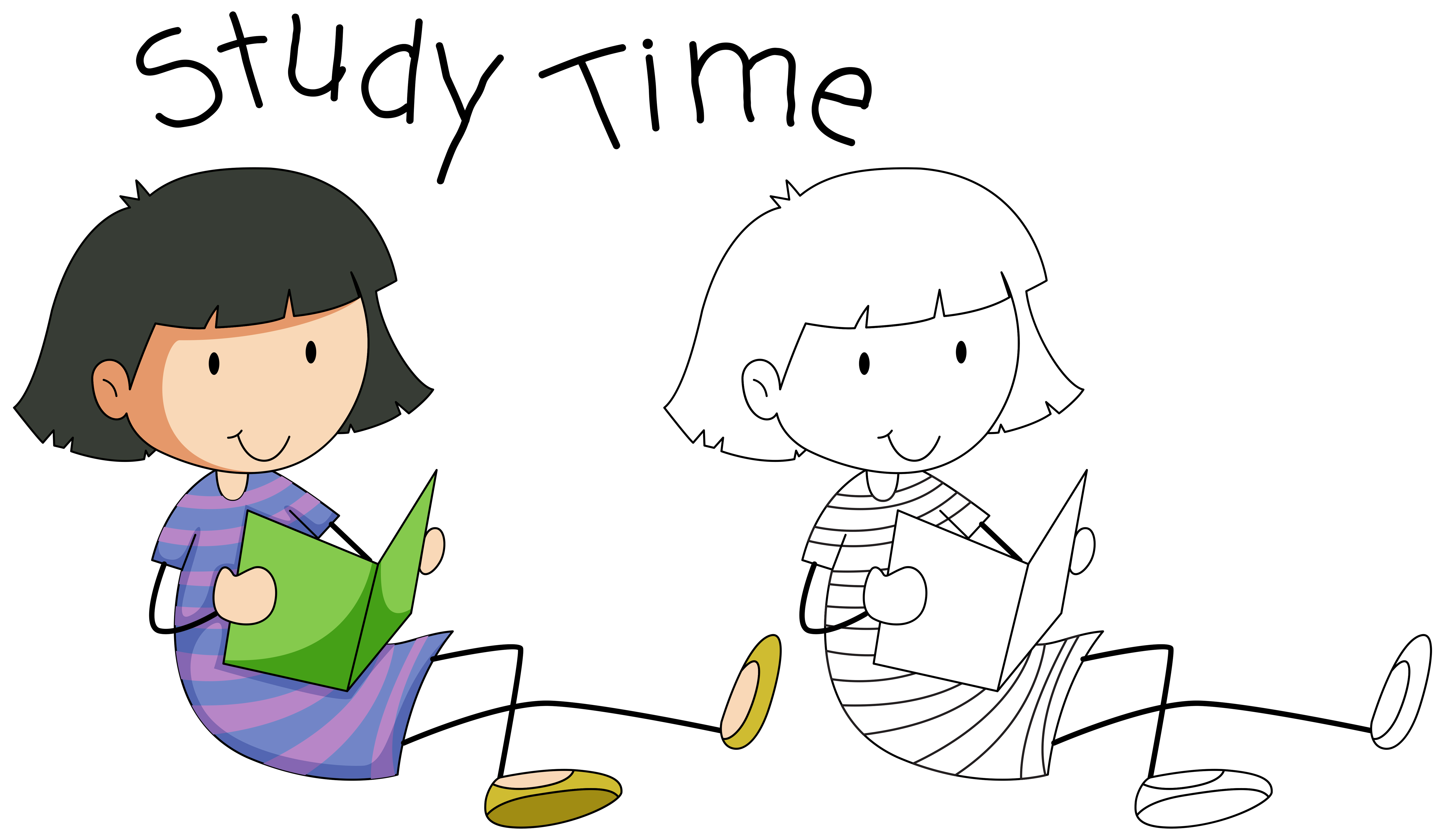  Doodle  girl  character study 526715 Download Free Vectors 