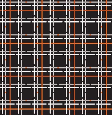 tartan seamless pattern. Wool fabric ornament. Checkered fabric texture vector