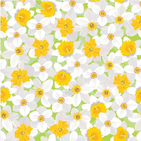 Floral seamless pattern. Flower background. vector