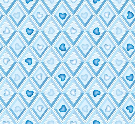 heart pattern. it's a boy seamless pattern. diamond pattern. vector