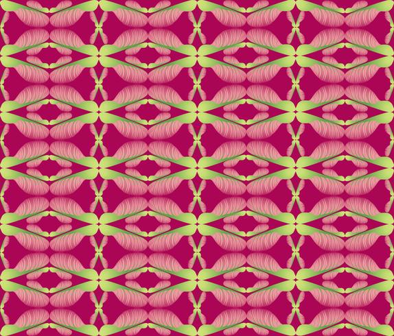 Abstract floral ethnic pattern. Geometric ornament. vector