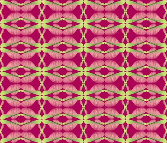 Abstract floral ethnic pattern. Geometric ornament. vector