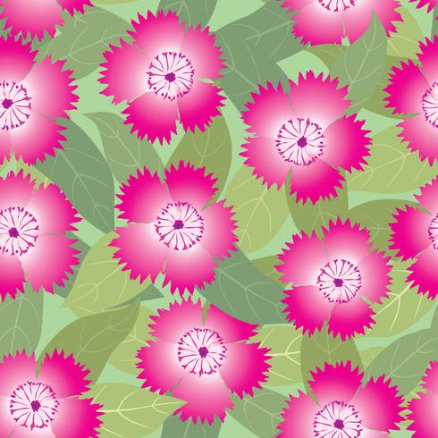 Floral seamless pattern. Flower background. vector