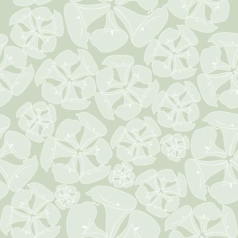 Fondo floral sin fisuras patrón de flores. vector