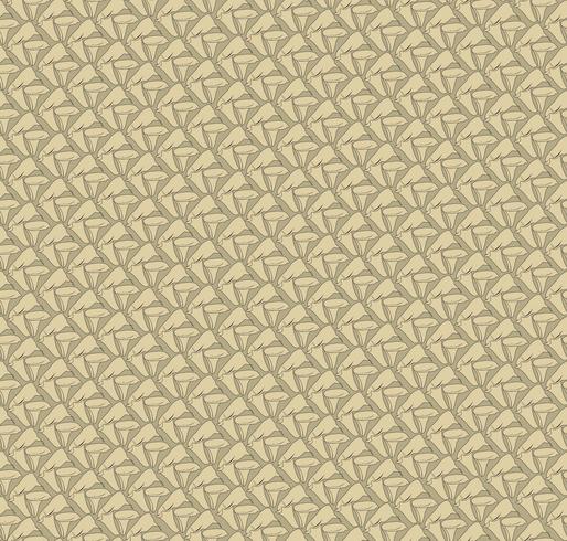 Abstract oriental floral seamless pattern. Flower geometric ornamental background. vector
