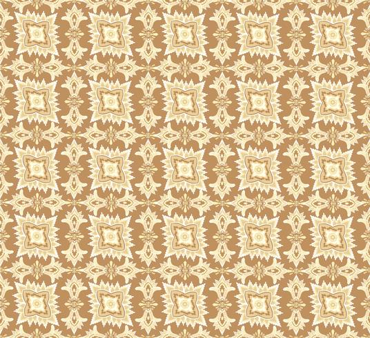 Oriental flower pattern Abstract floral ornament Swirl fabric background vector