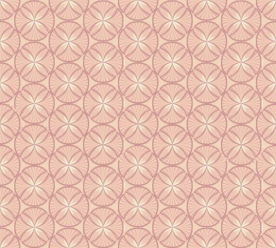 Abstract line seamless pattern. Tiled oriental geometric background vector