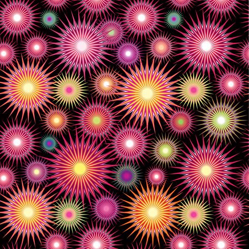 Abstract pattern. Firework spot background. Abstract drop pattern. vector