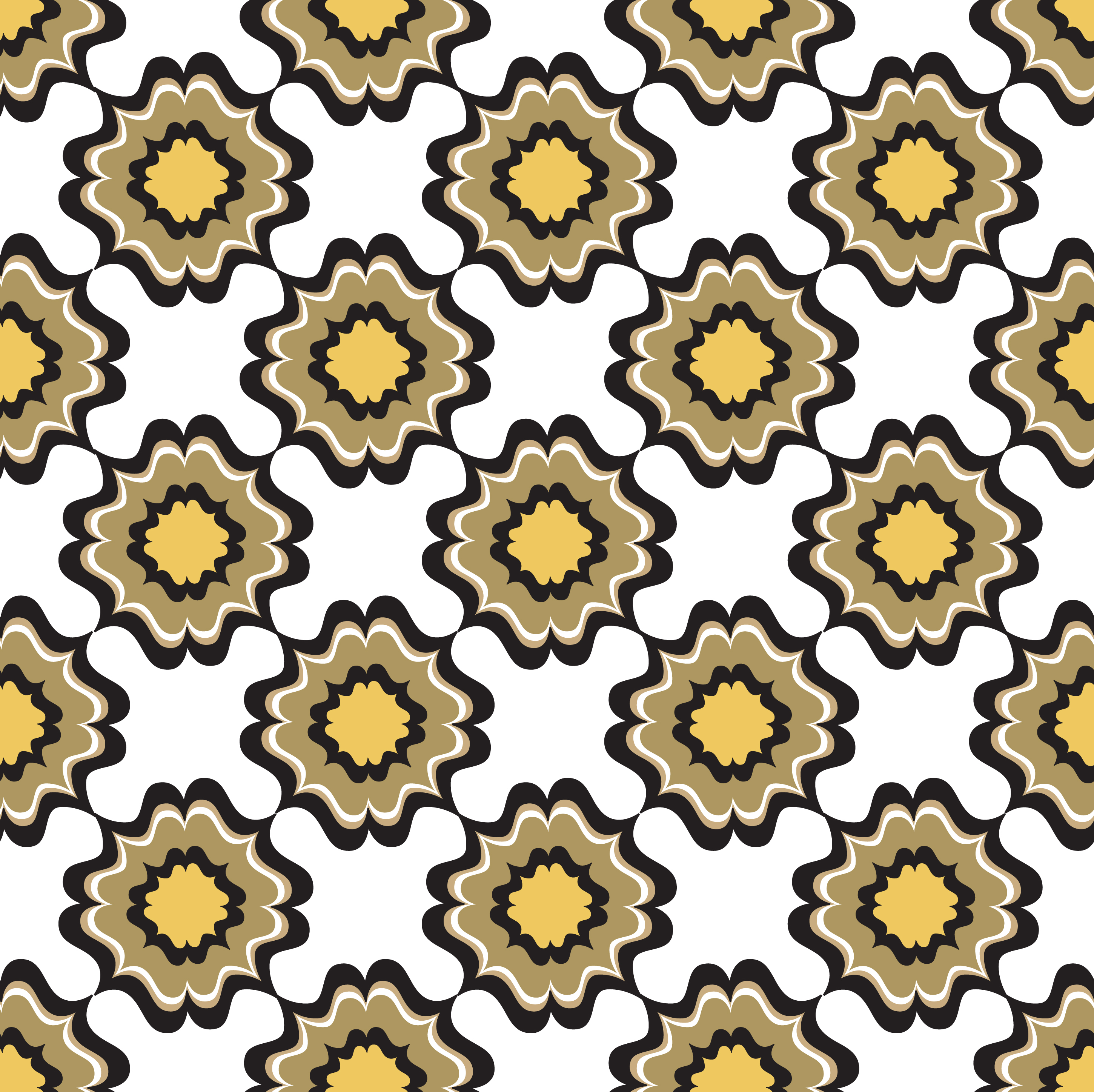 Download Seamless flower pattern. Abstract floral ornament. Oriental Texture 527504 - Download Free ...