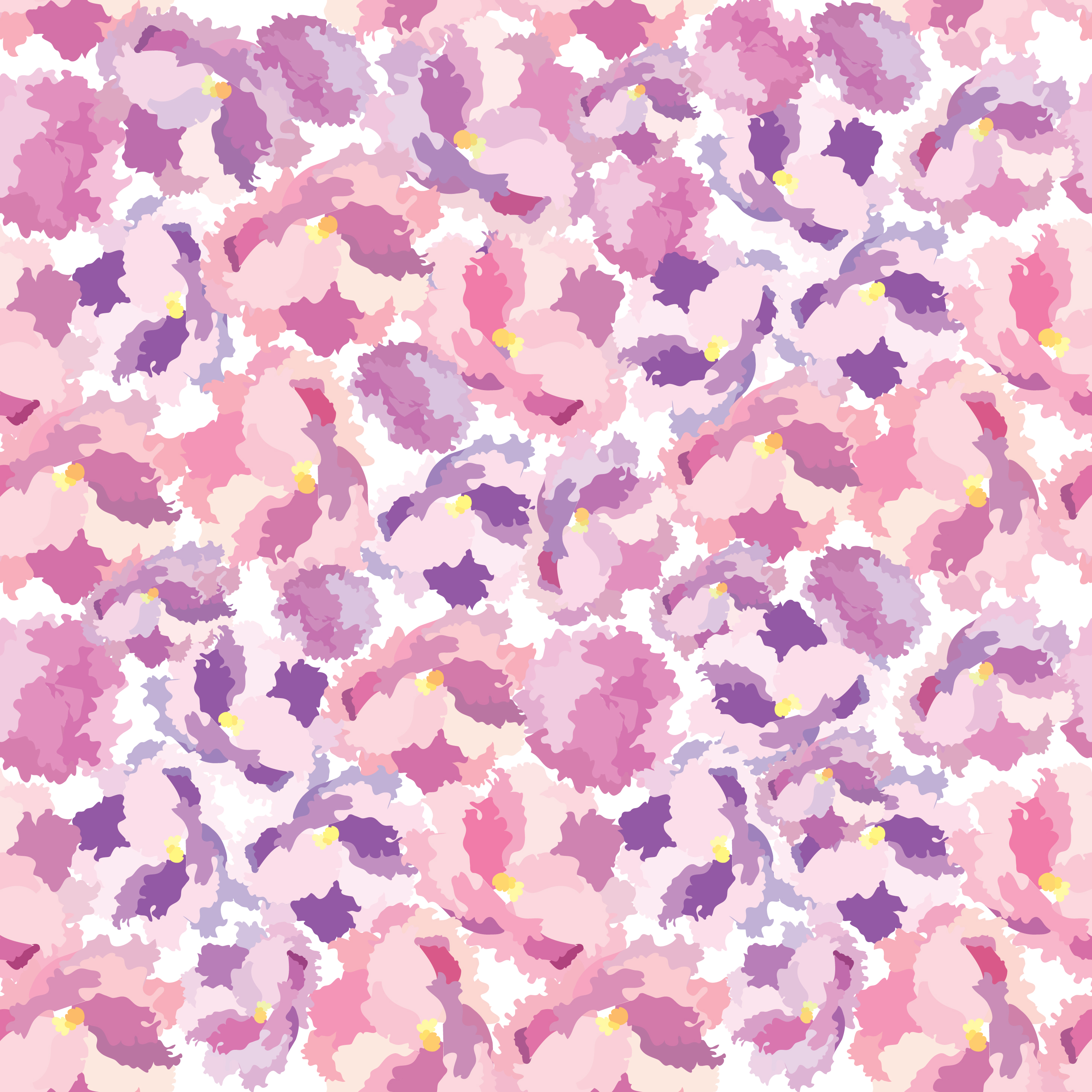 Download Abstract floral dot Flower petal seamless pattern Swirl ...