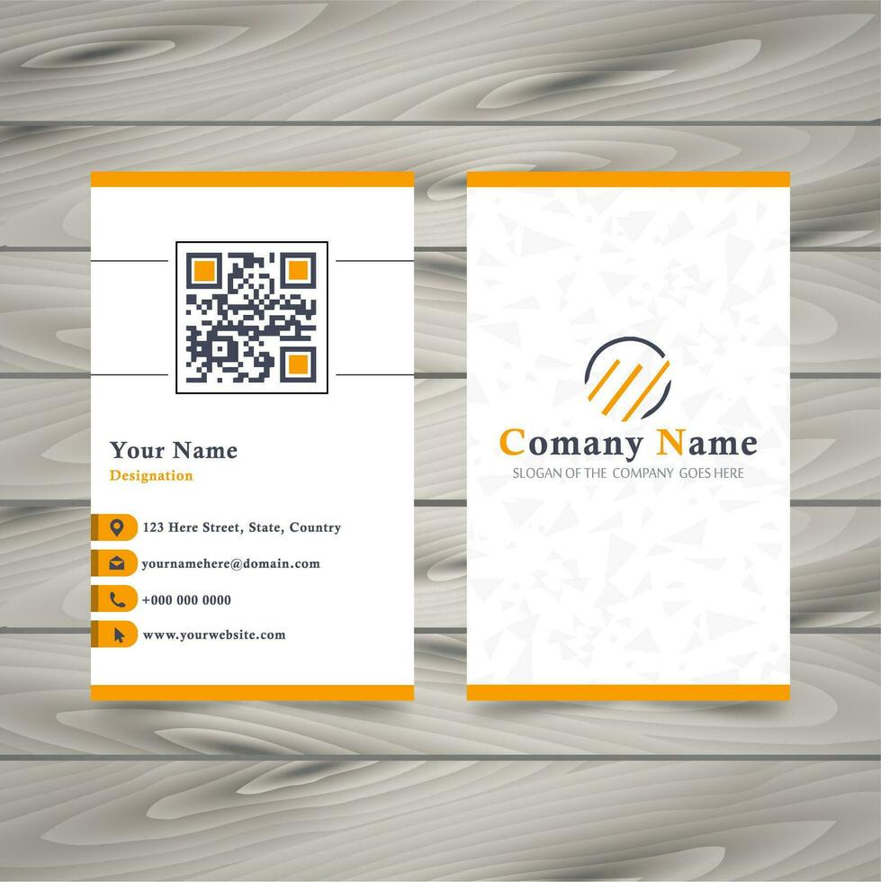business card vector