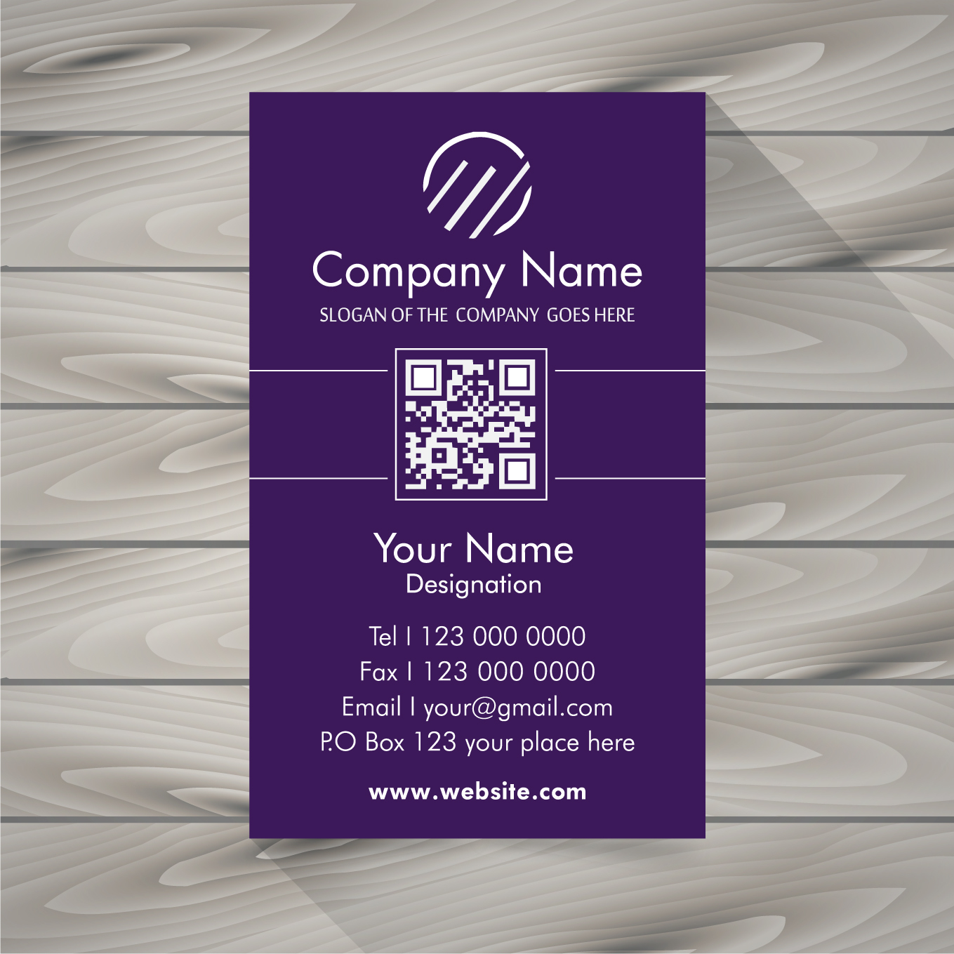 Violet Business card 527593 Vector Art at Vecteezy