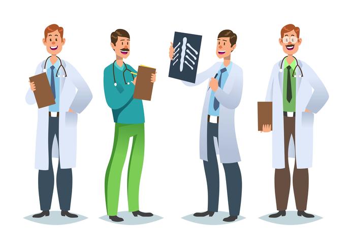 Healthcare Characters vector