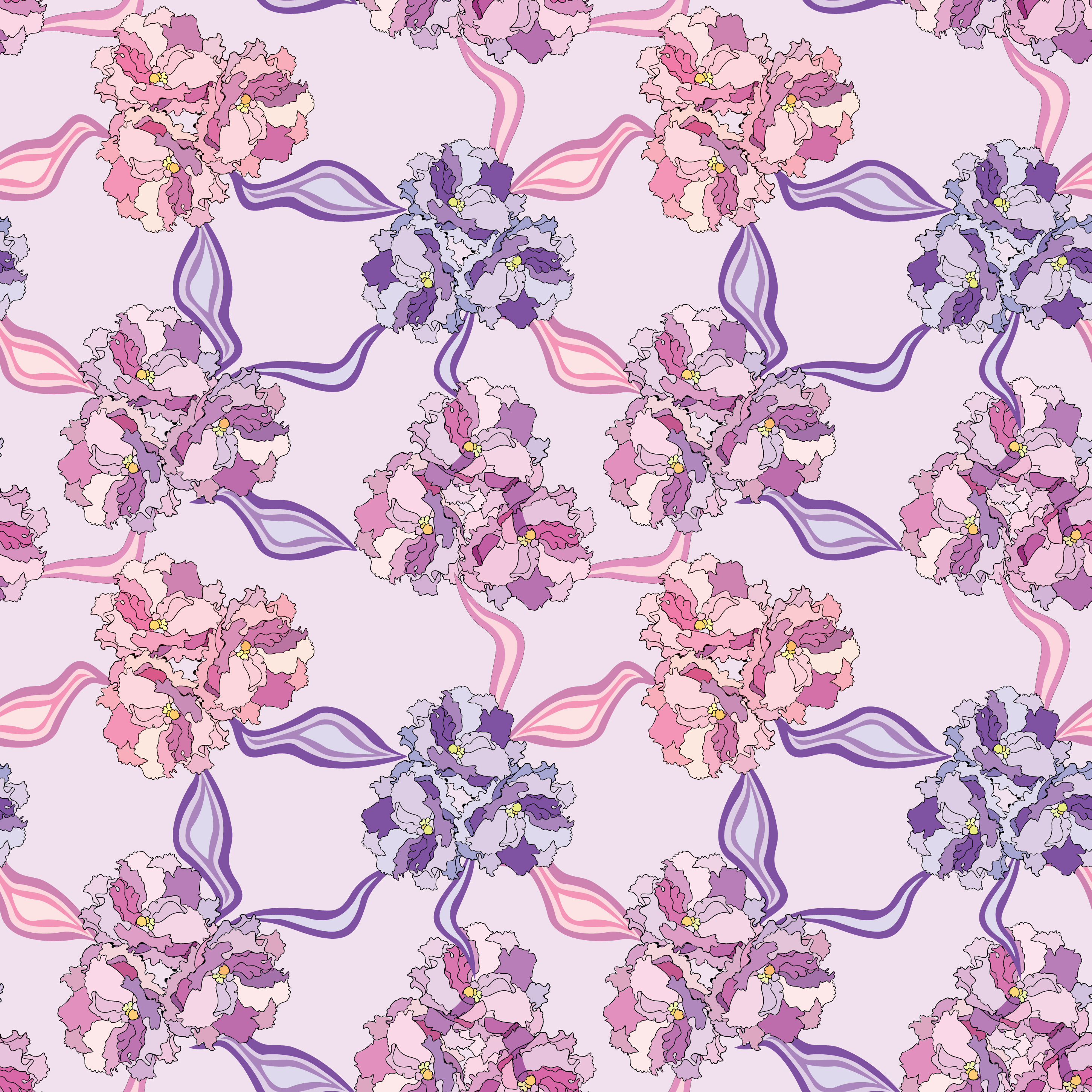 Download Floral seamless pattern. Flower background. Flourish garden texture - Download Free Vectors ...