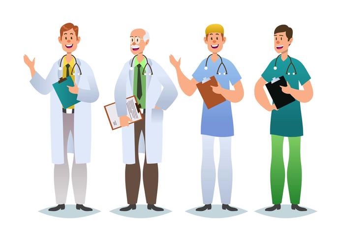 Healthcare Characters vector