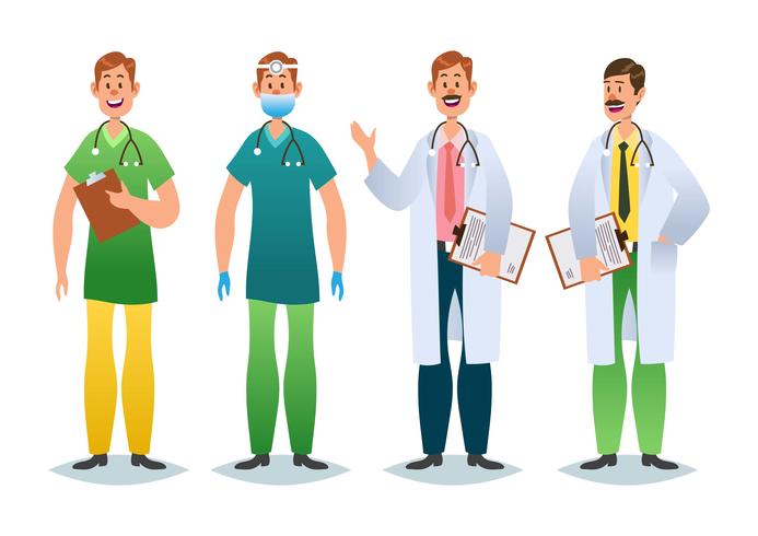 Healthcare Characters vector