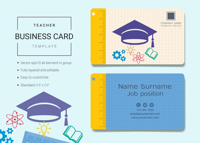 Teacher Business Card Vector Art, Icons, and Graphics for Free Download teacher-business-card-vector-art-icons-and-graphics-for-free-download