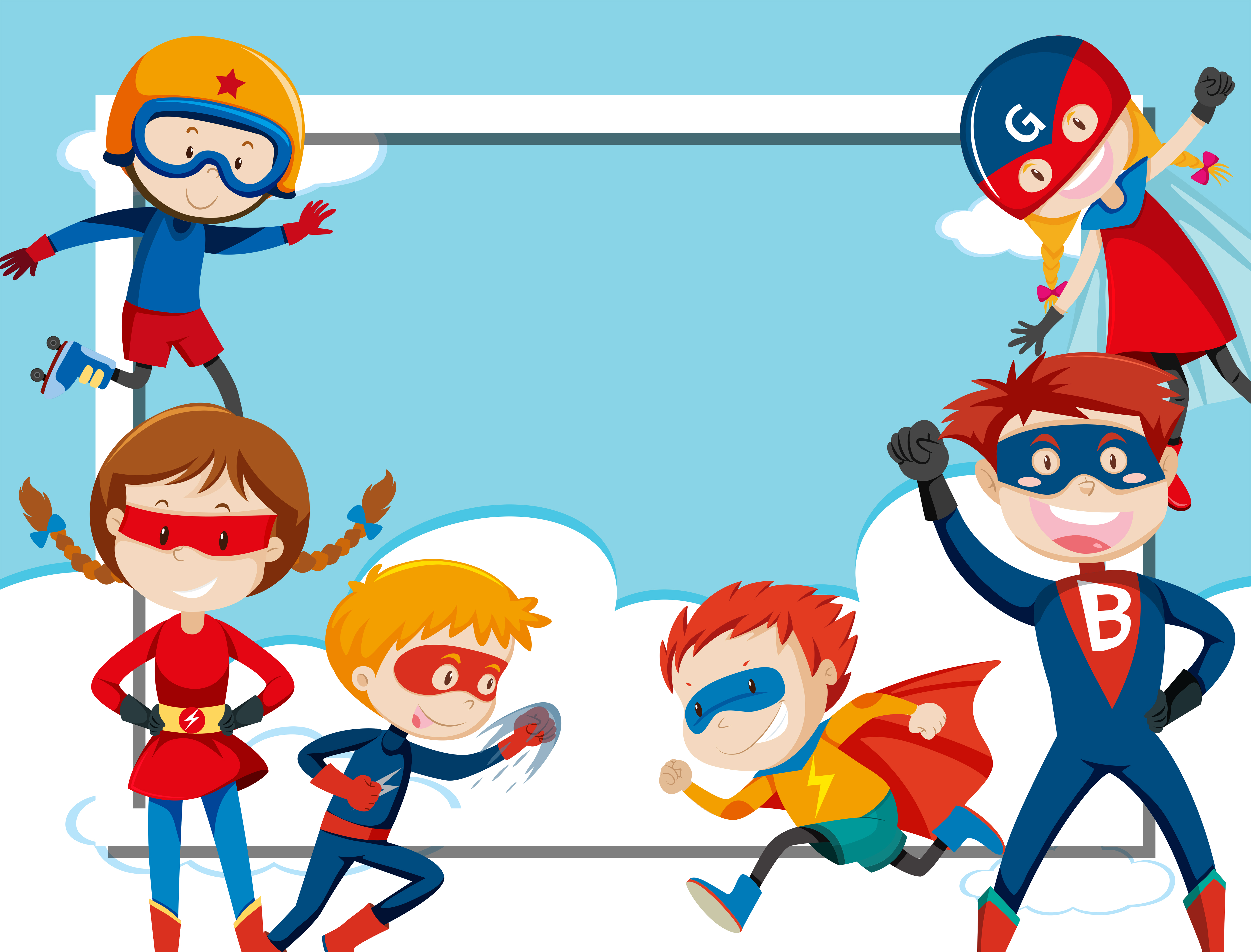 Super hero frame template 528047 Vector Art at Vecteezy Super hero frame template 528047 Vector Art at Vecteezy