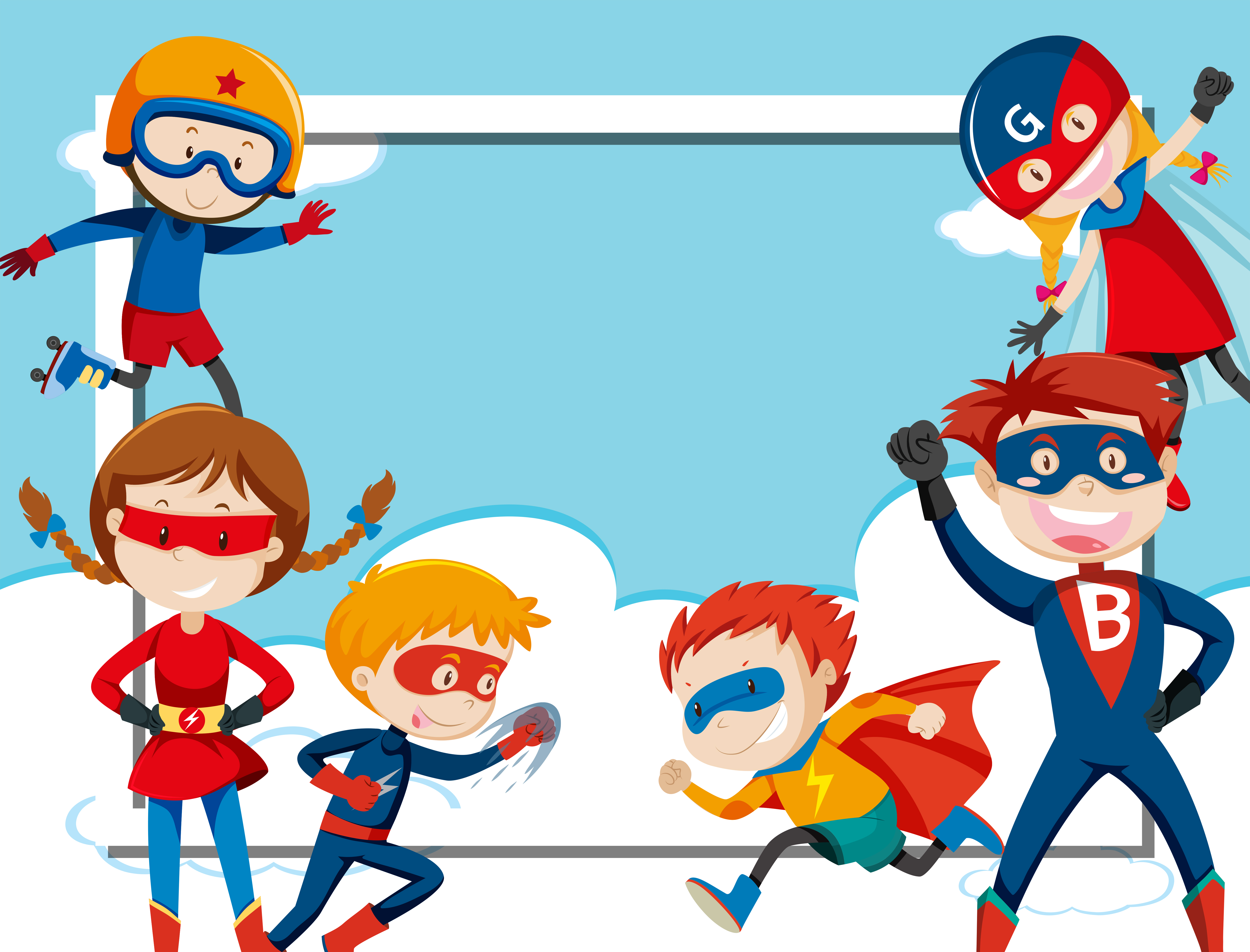 super-hero-frame-template-528047-vector-art-at-vecteezy