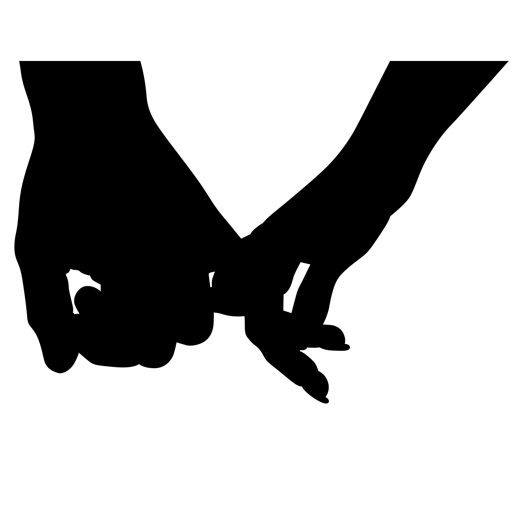 Holding Hands SVG