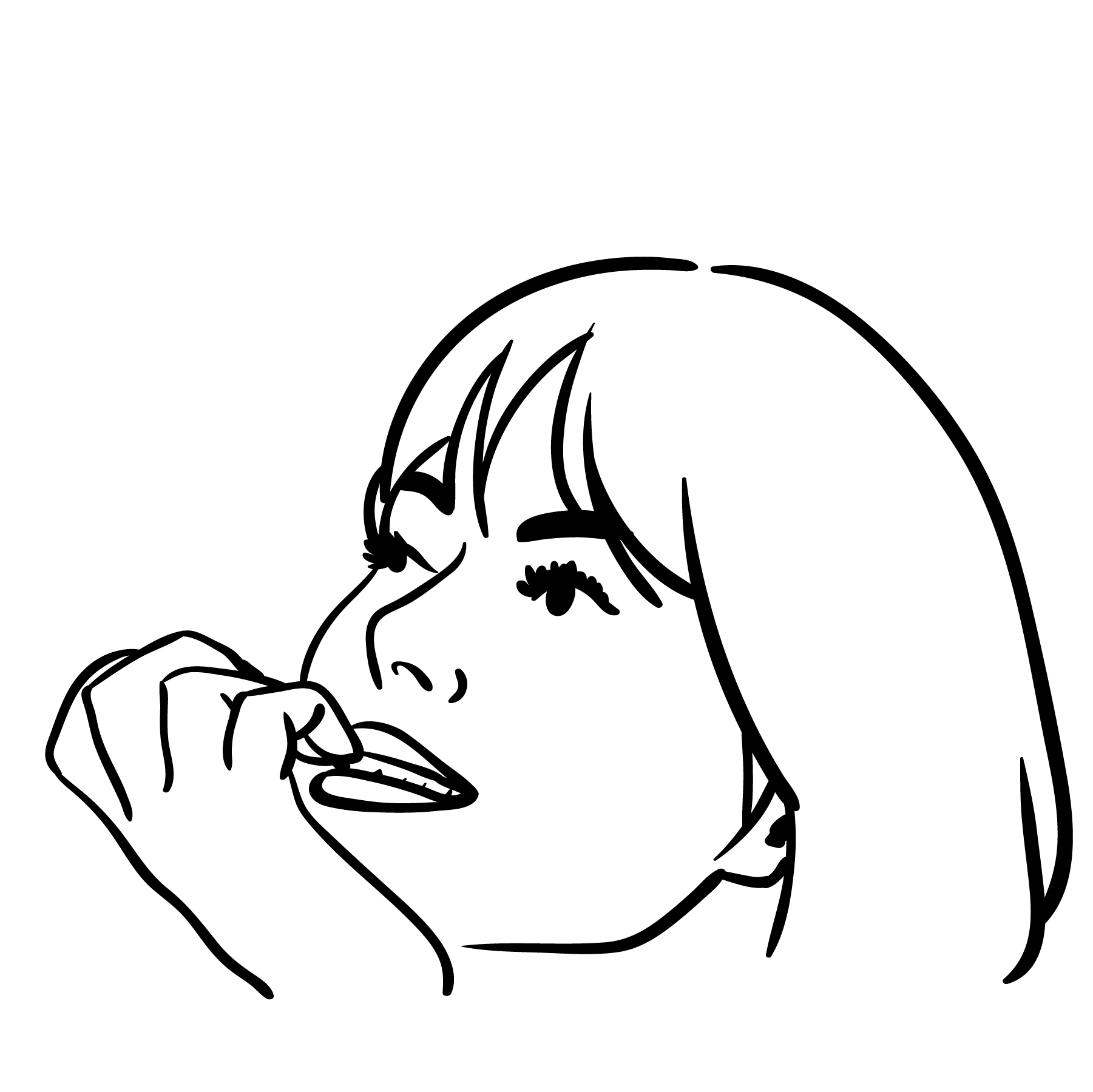 nail biting vector Download Free Vectors, Clipart Graphics & Vector Art