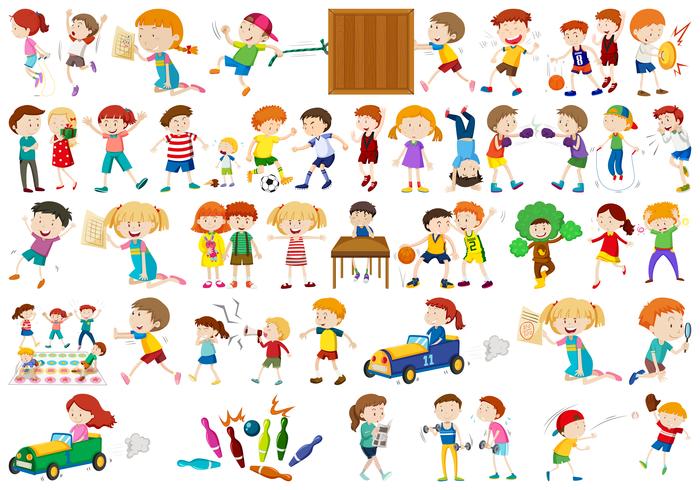 Set of many character vector