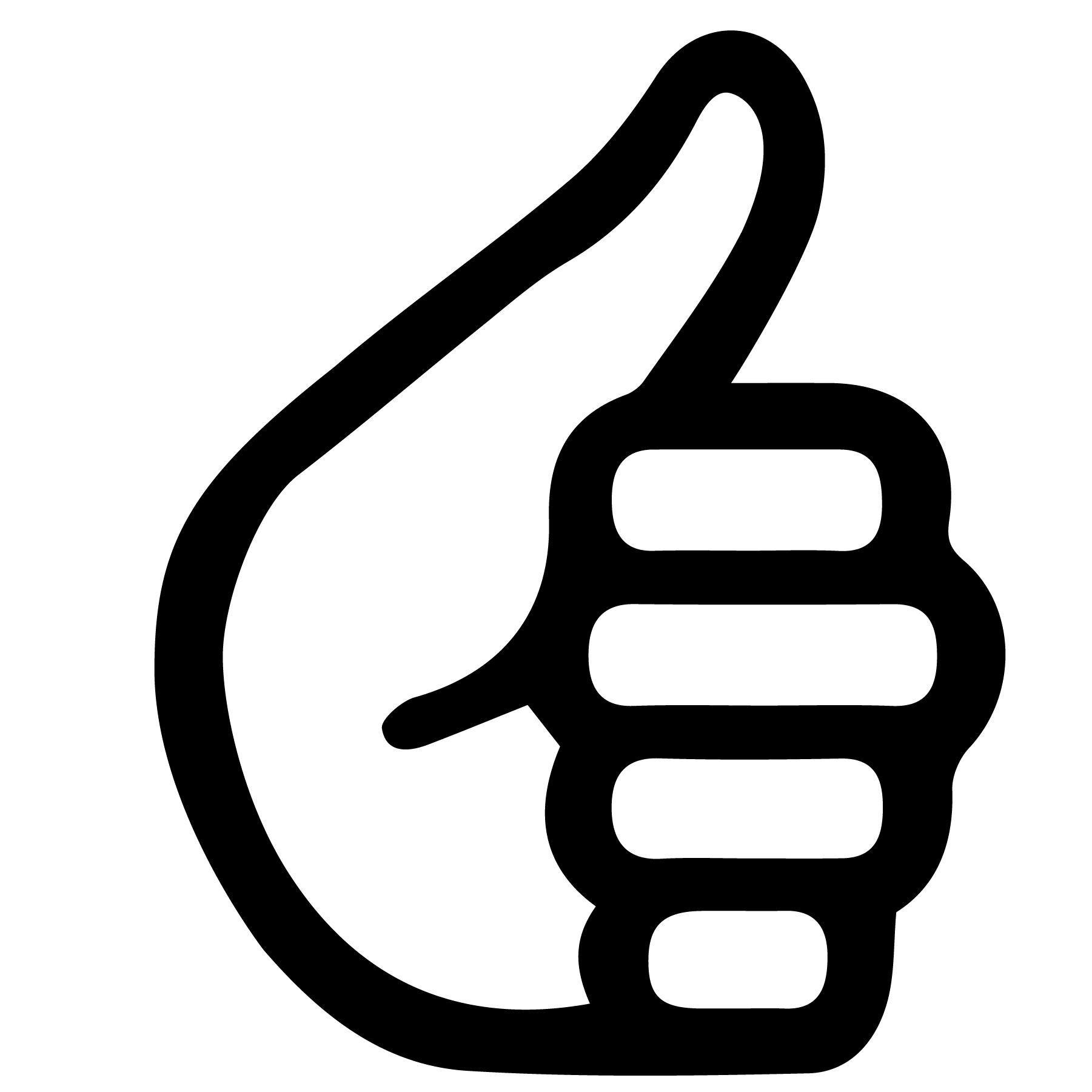 Thumbs Up Vector Image