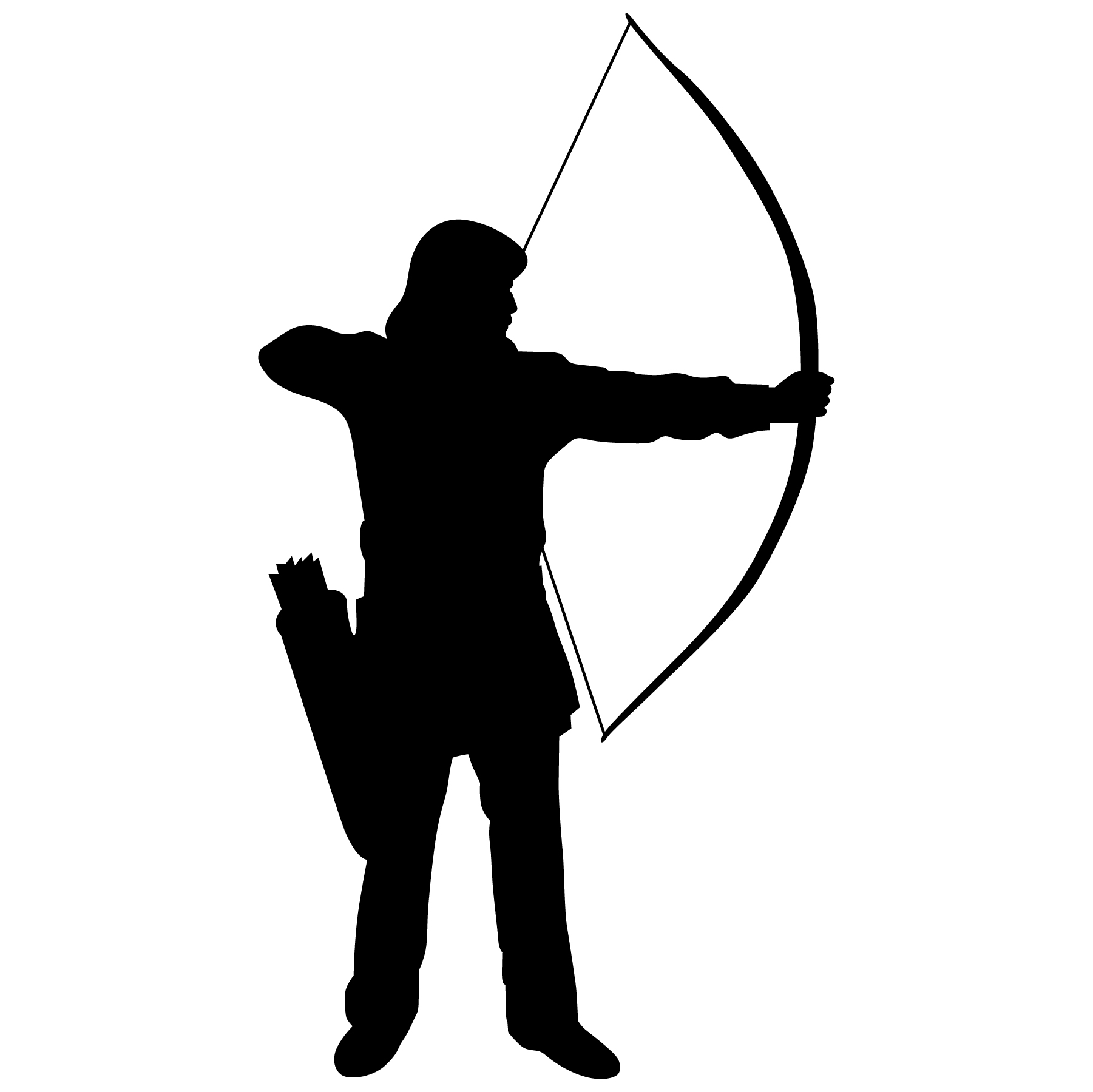 Download archery bow and arrow vector - Download Free Vector Art ...