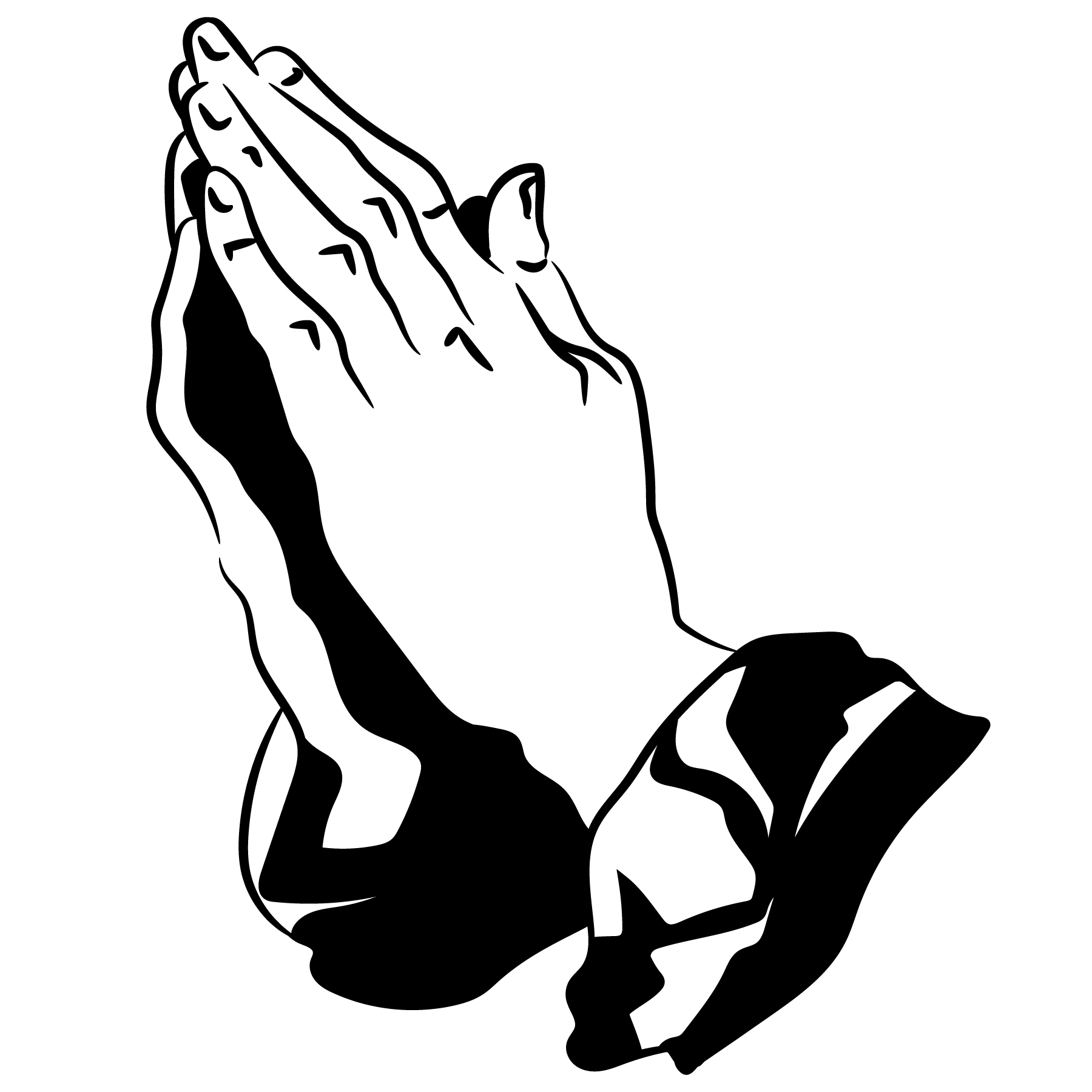 Vector Of Praying Hands Praying Hands Csp15005684 Search Clip Art Images